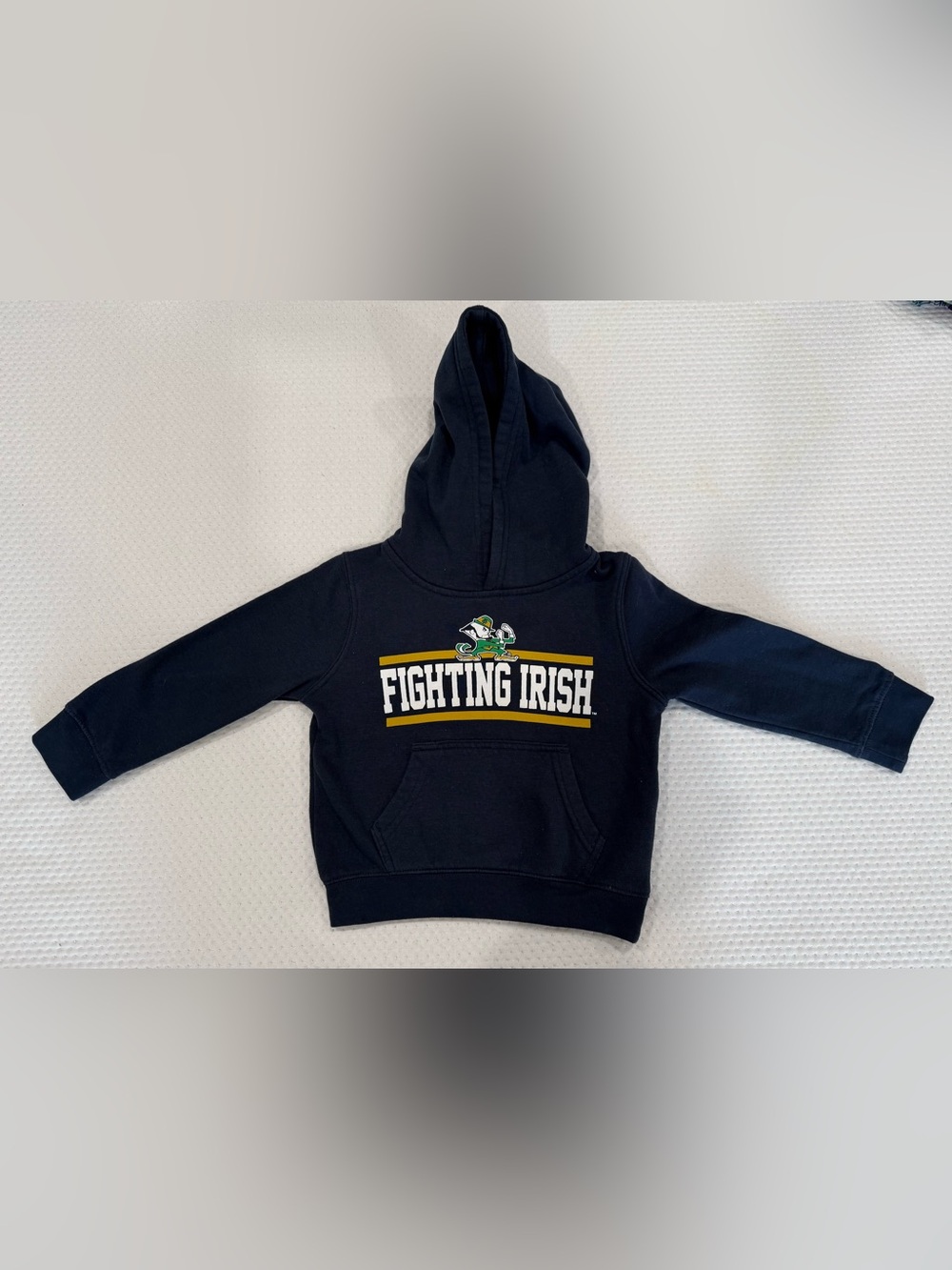 Champion-Notre Dame Kids Navy "Fighting Irish" Hooded Sweatshirt size 3T